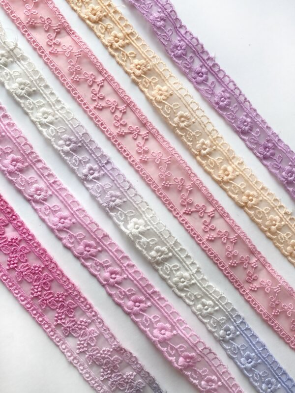 Embroidered Ribbons ₹40/meter - Image 2