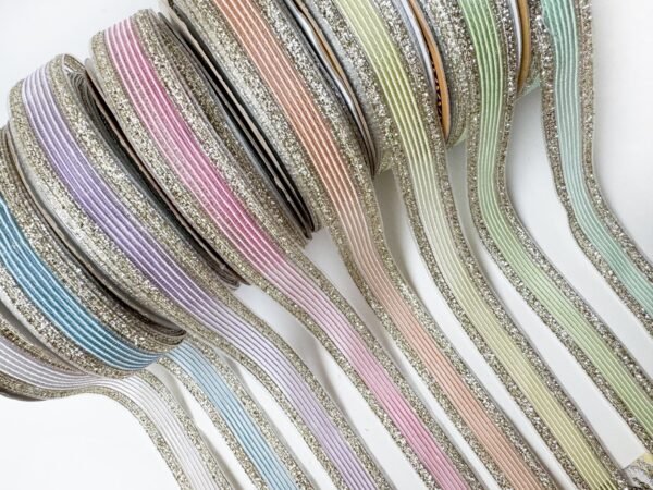 Netted Glitter Ribbon ₹65/3 meters - Image 2
