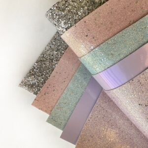 Jelly Glitter Leather