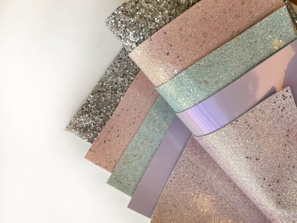 Jelly Glitter Leather